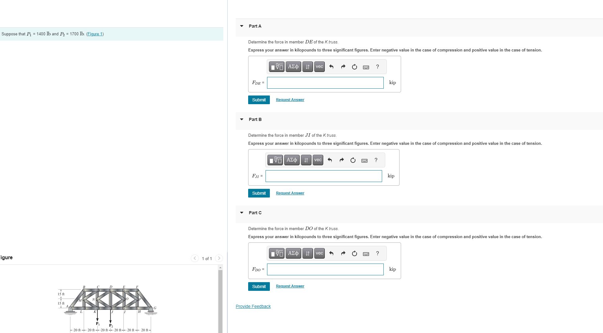 Suppose that P 1 = 1 4 0 0 l b and P 2 = 1 7 0 0