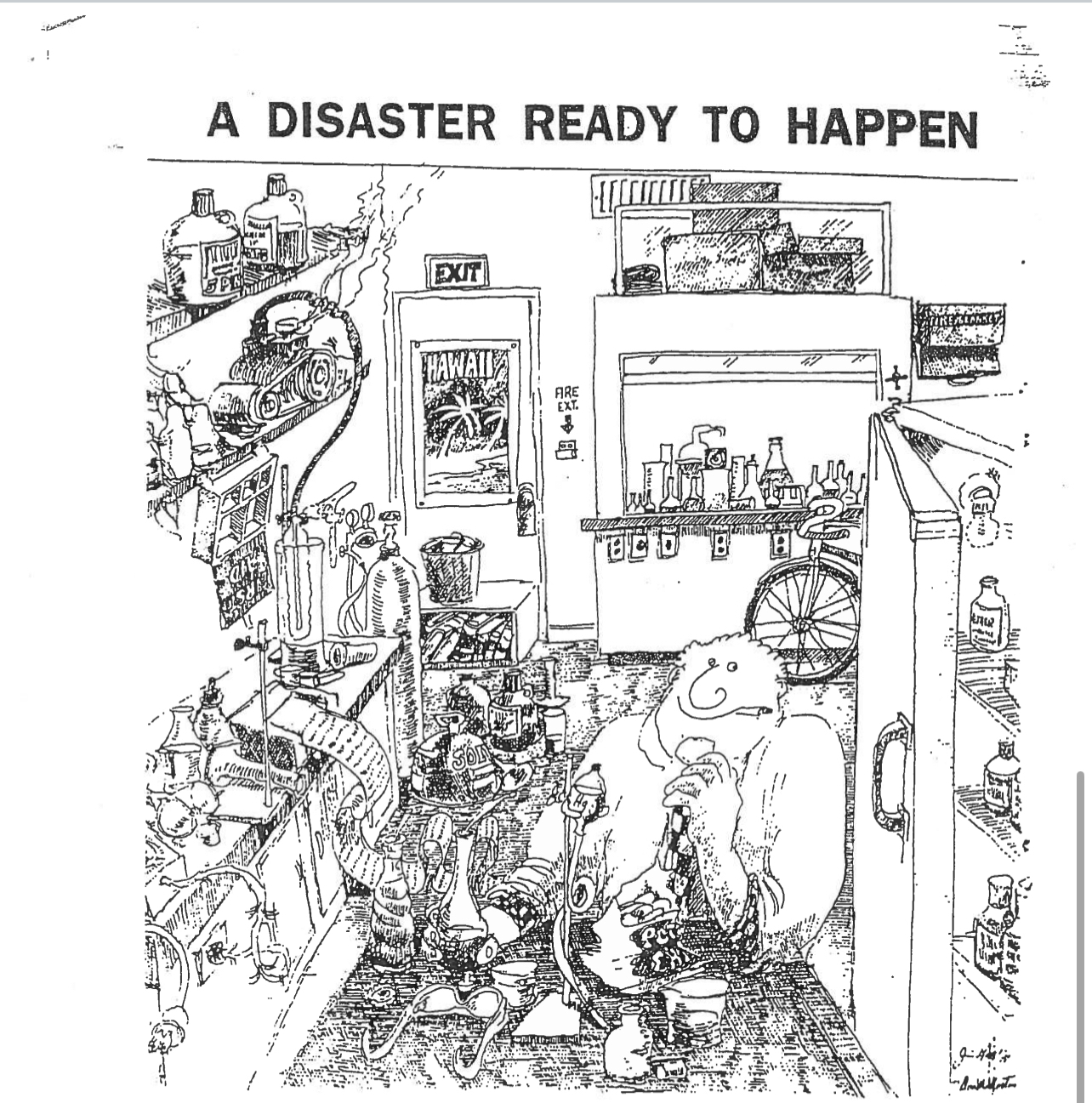 ( 1 0 pts ) Look at the scene on the next page.