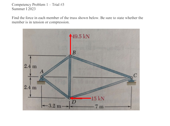 Competency Problem 1 - Trial # 3 Summer I 2 0 2 3
