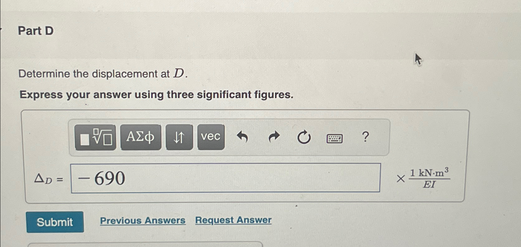 Consider the beam shown in ( Figure 1 ) . E I is