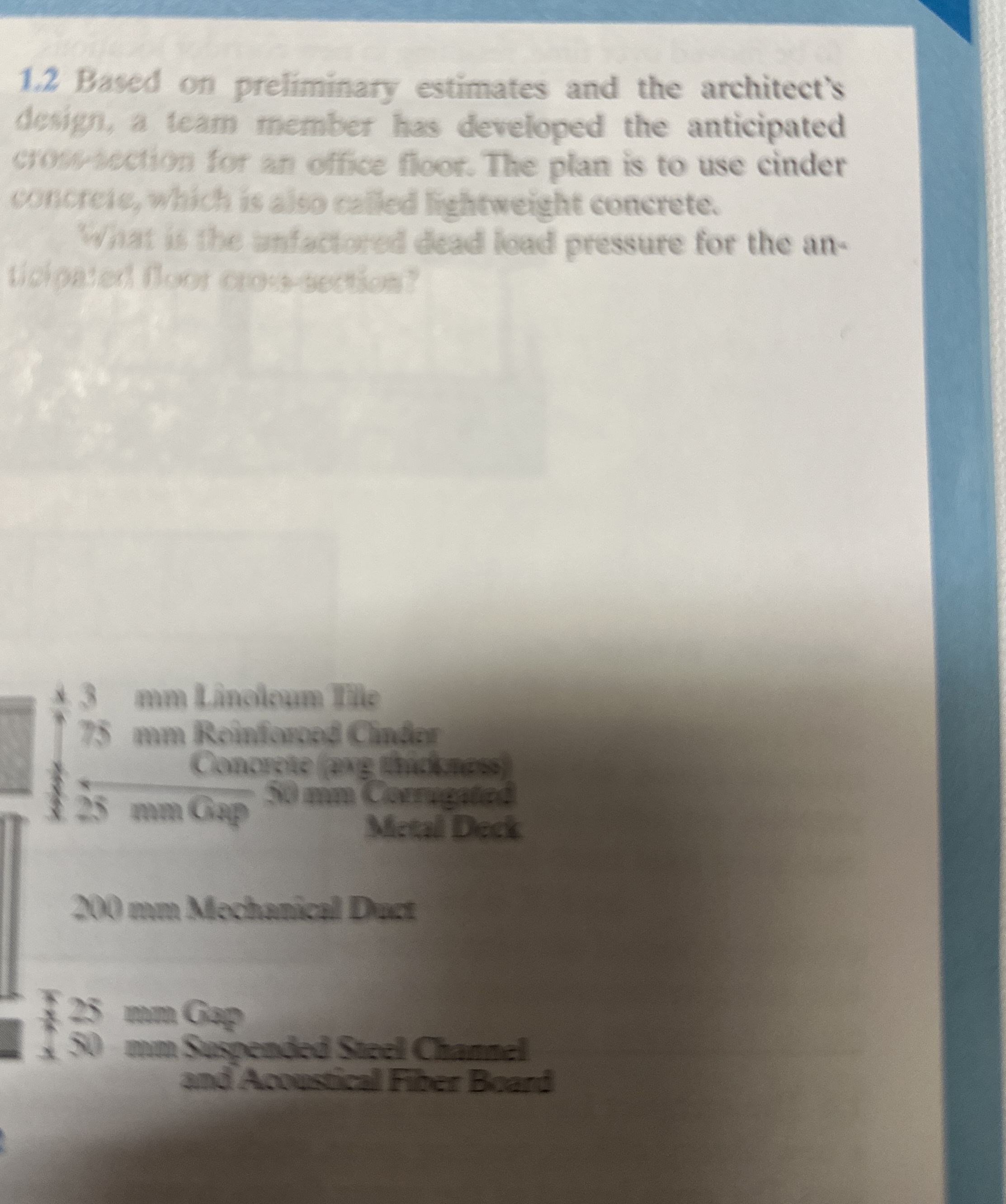 1 . 2 Based on preliminary estimates and the