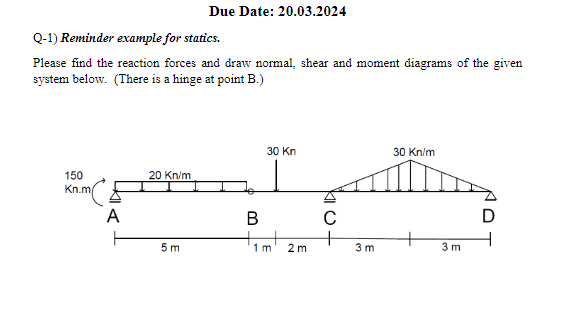 Due Date: 2 0 . 0 3 . 2 0 2 4 Q - 1 ) Reminder