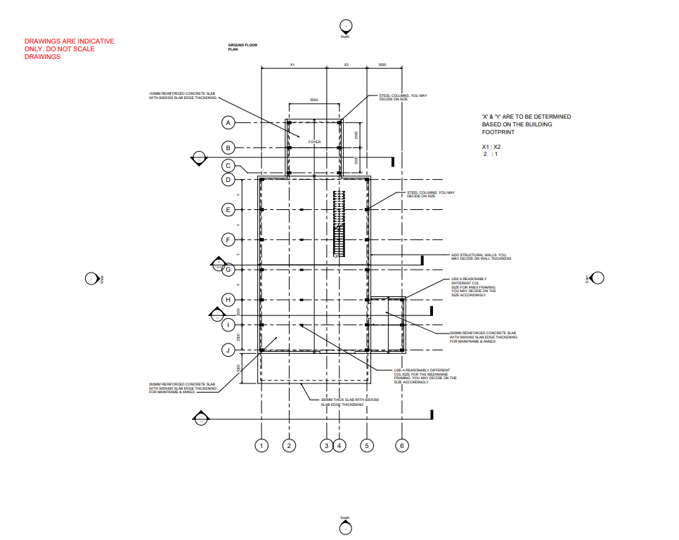 How do i find the x and y values in the structure