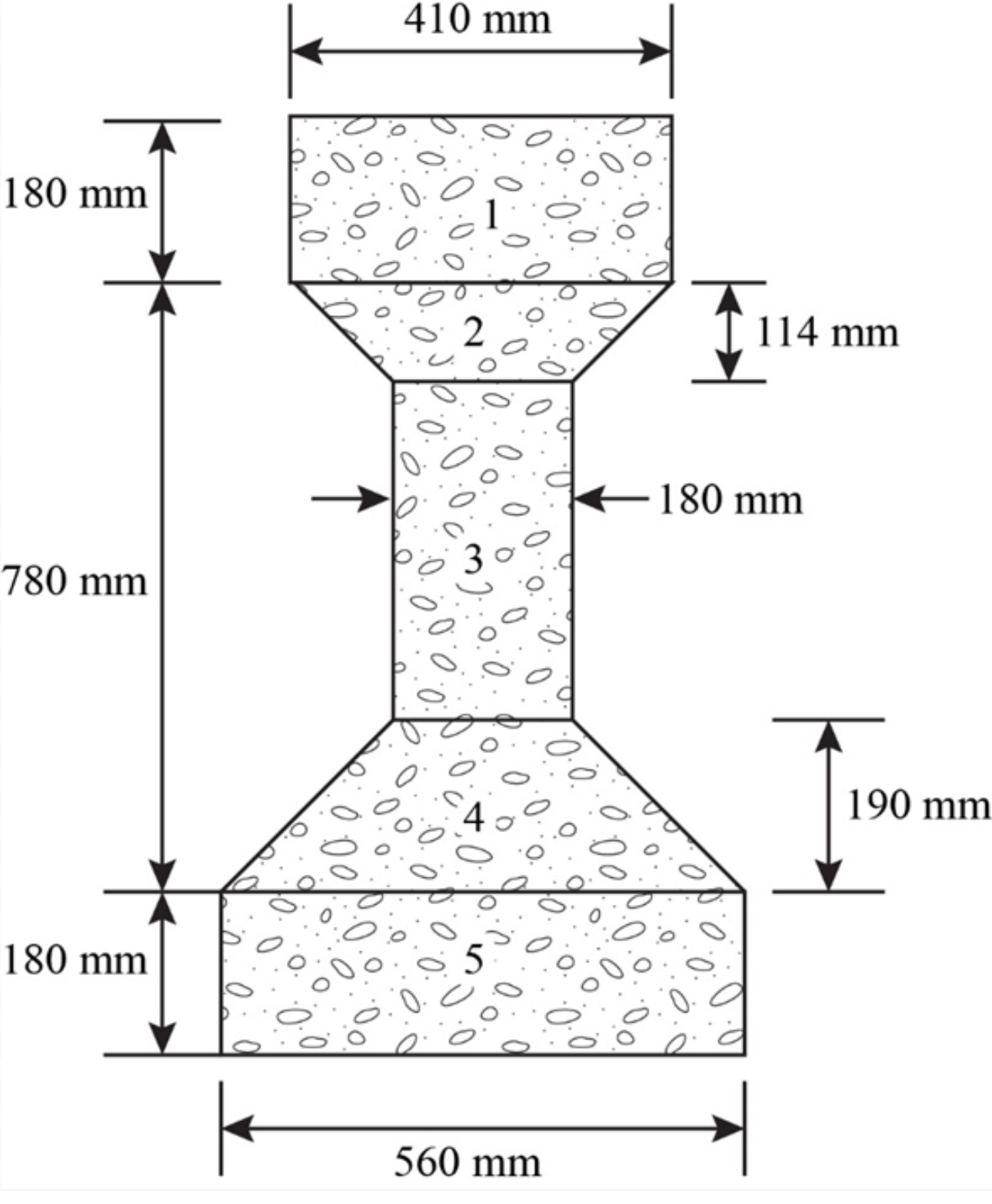 The l - beam used in a lobby of the office