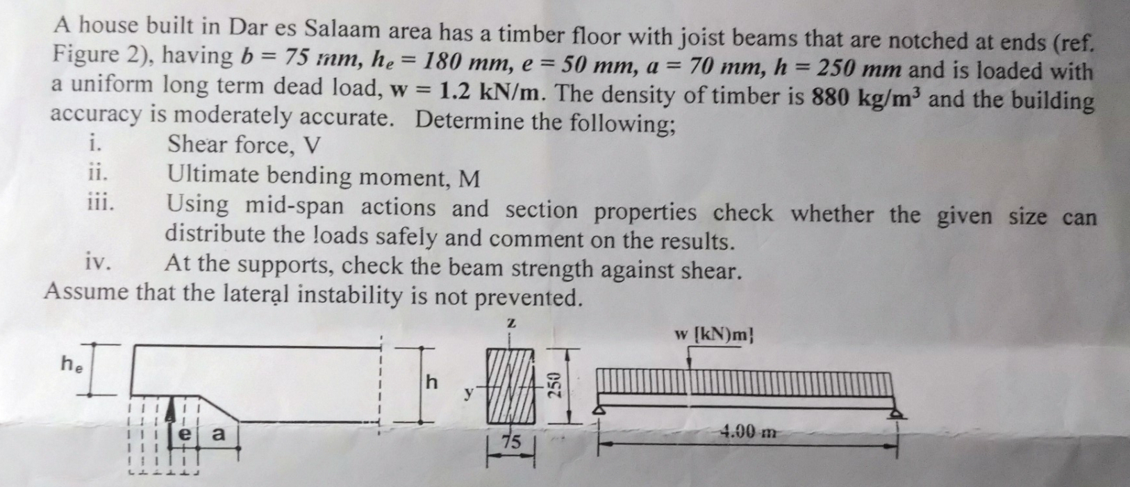 A house built in Dar es Salaam area has a timber