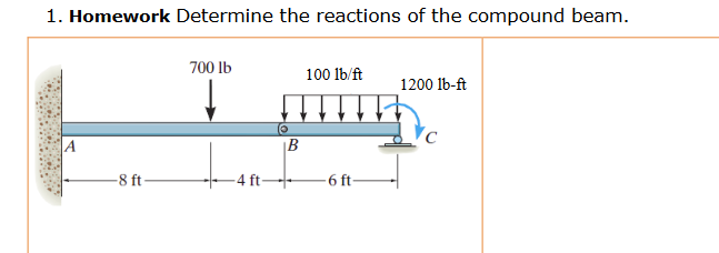 Homework Determine the reactions of the compound