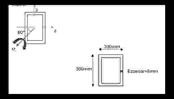 A structural steel profile is subjected to a
