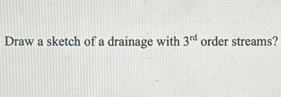 Show the sketch clearly