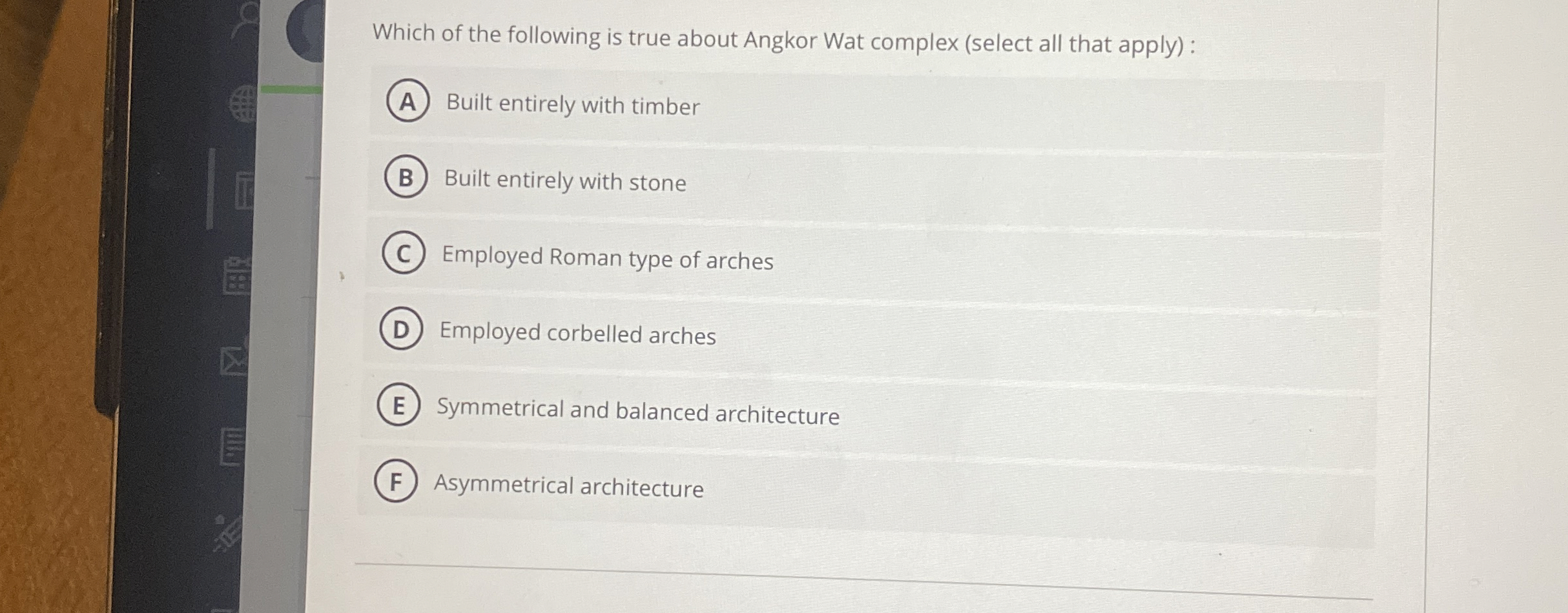 Which of the following is true about Angkor Wat