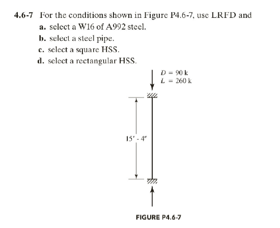 4 . 6 - 7 For the conditions shown in Figure P 4