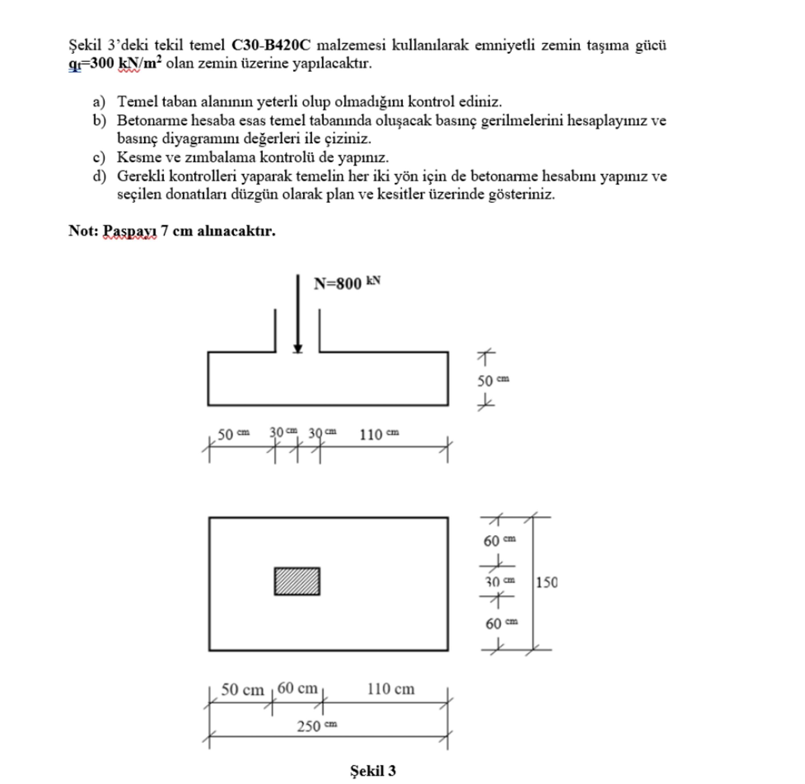 ekil 3 'deki tekil temel C 3 0 - B 4 2 0 C