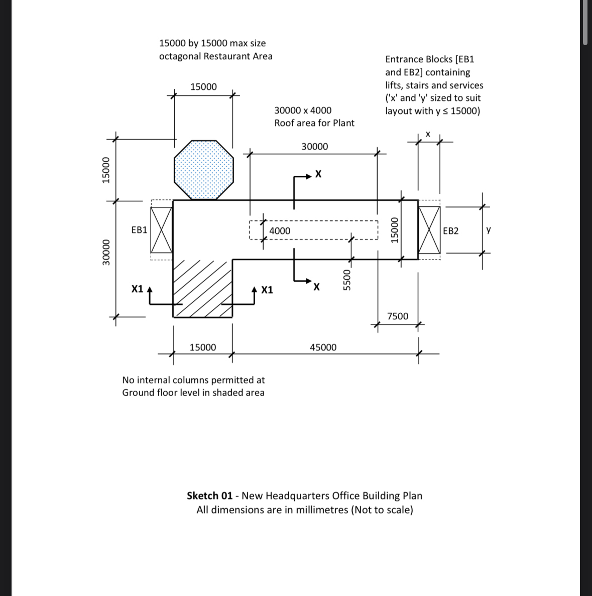 Draw me two different solutions for the beam