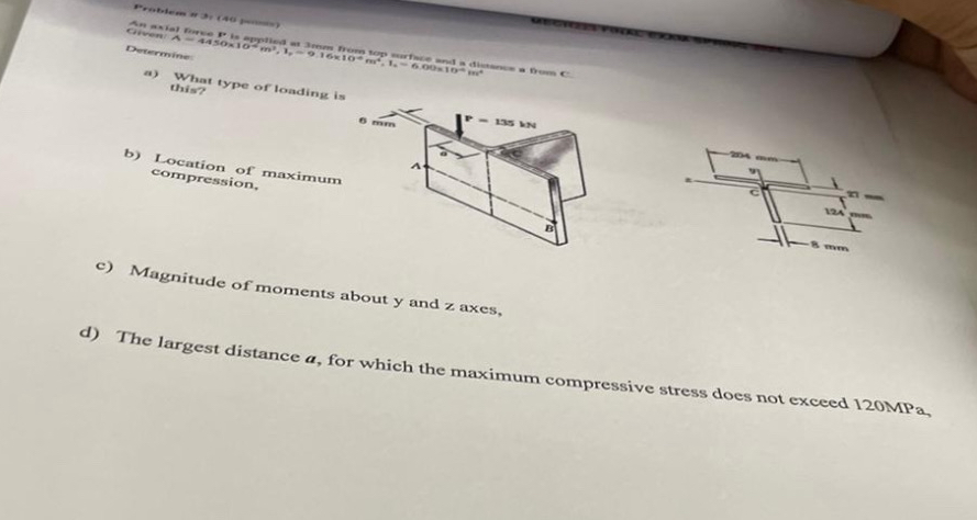 Devermine a ) What type or tondinge is this? b )