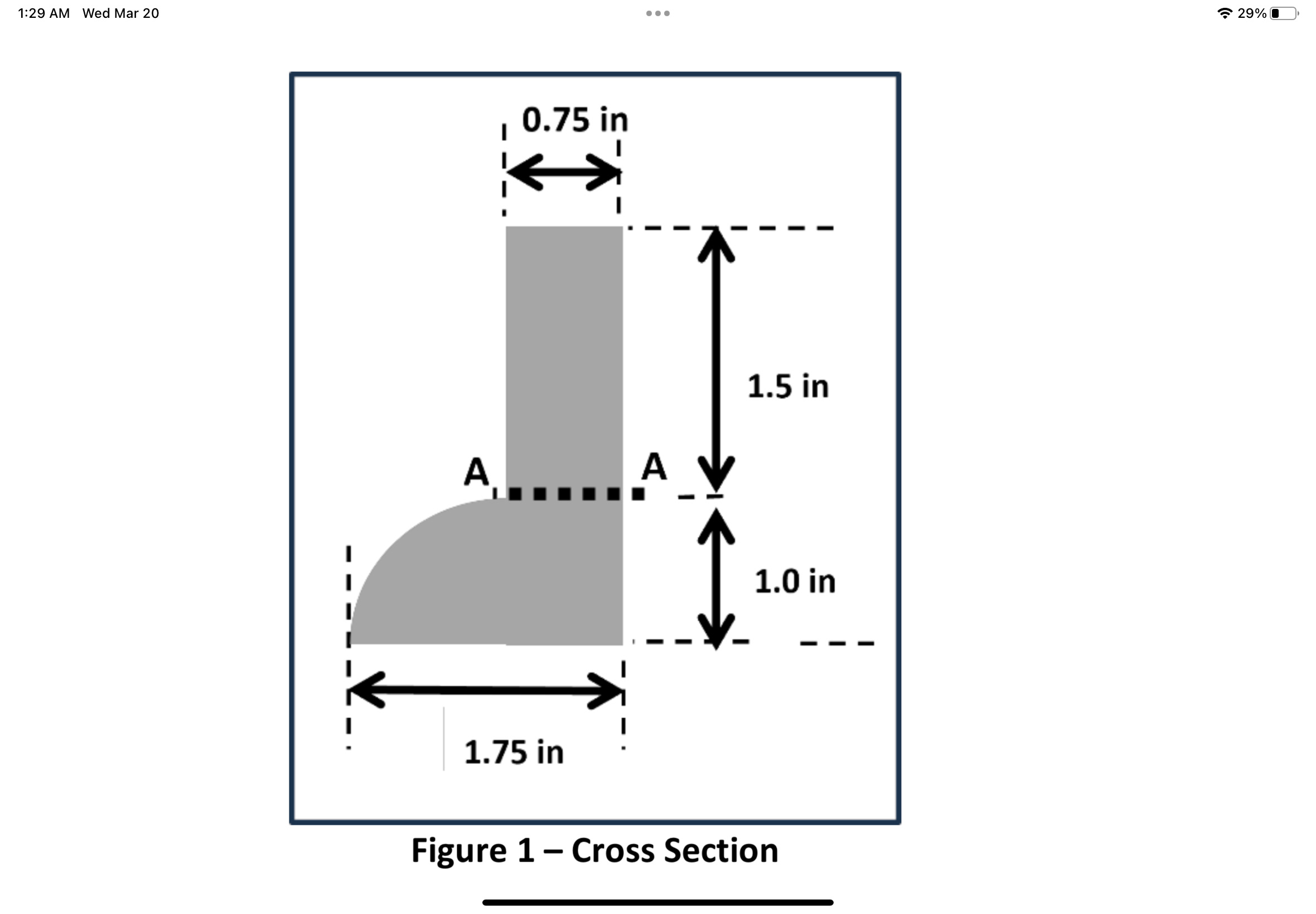 Determine the location of the neutral axis and