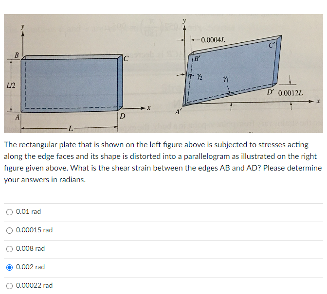 The rectangular plate that is shown on the left