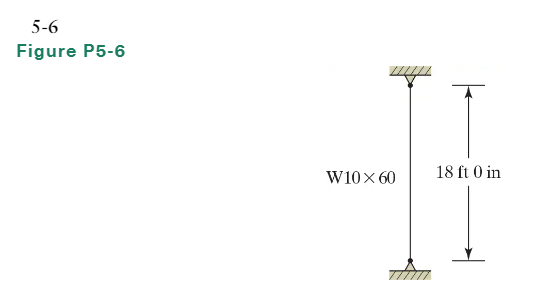 5 - 5 to 5 - 8 . Determine the LRFD design