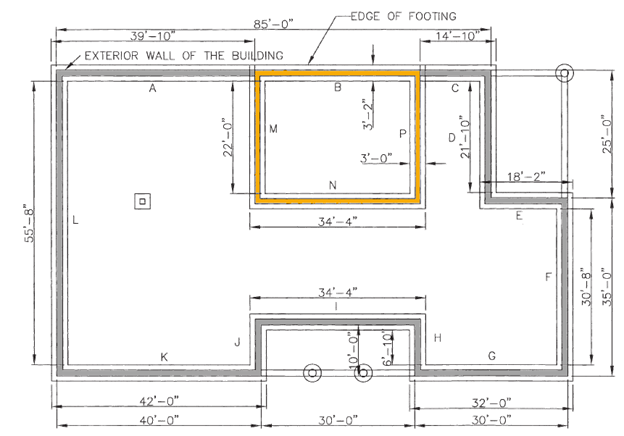 Calculate the cross - sectional area of the