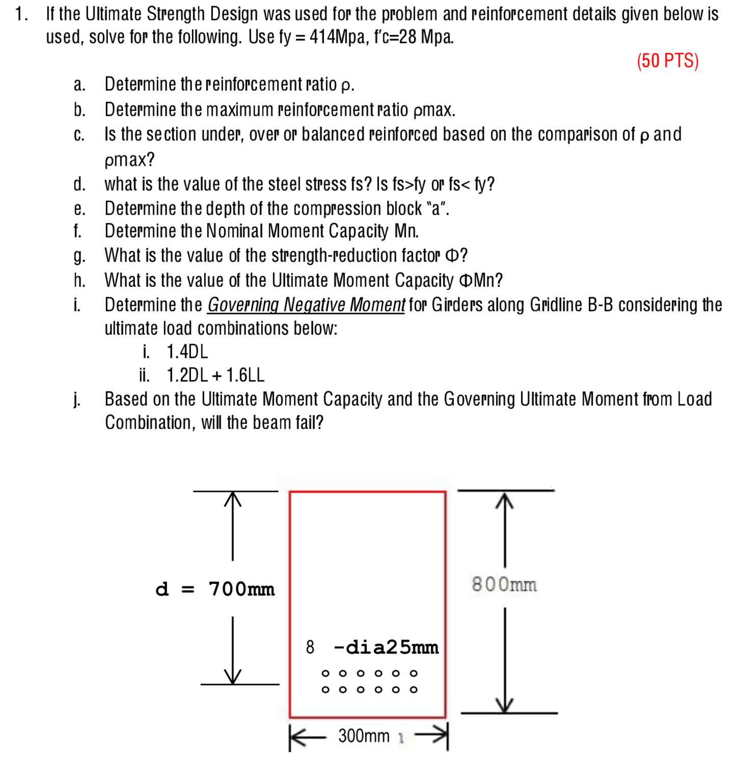 If the Ultimate Strength Design was used for the