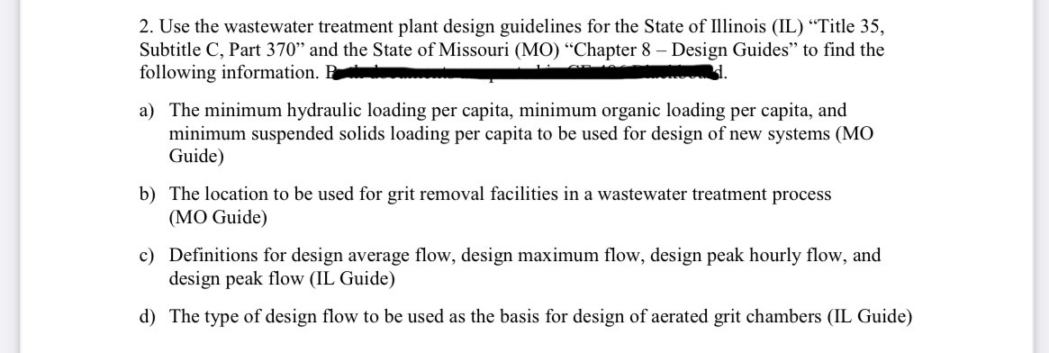 Use the wastewater treatment plant design
