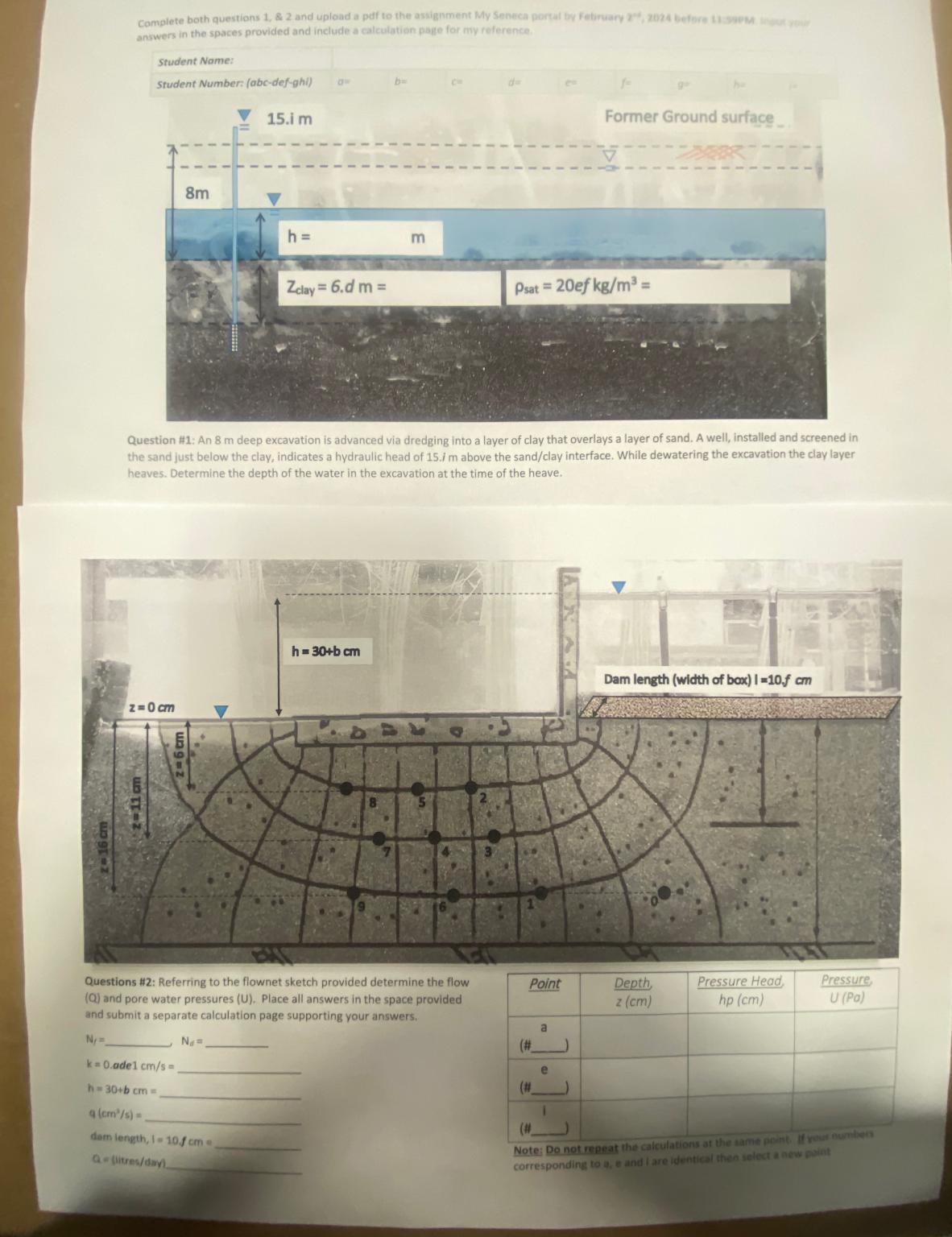 answers in the spaces provided and include a