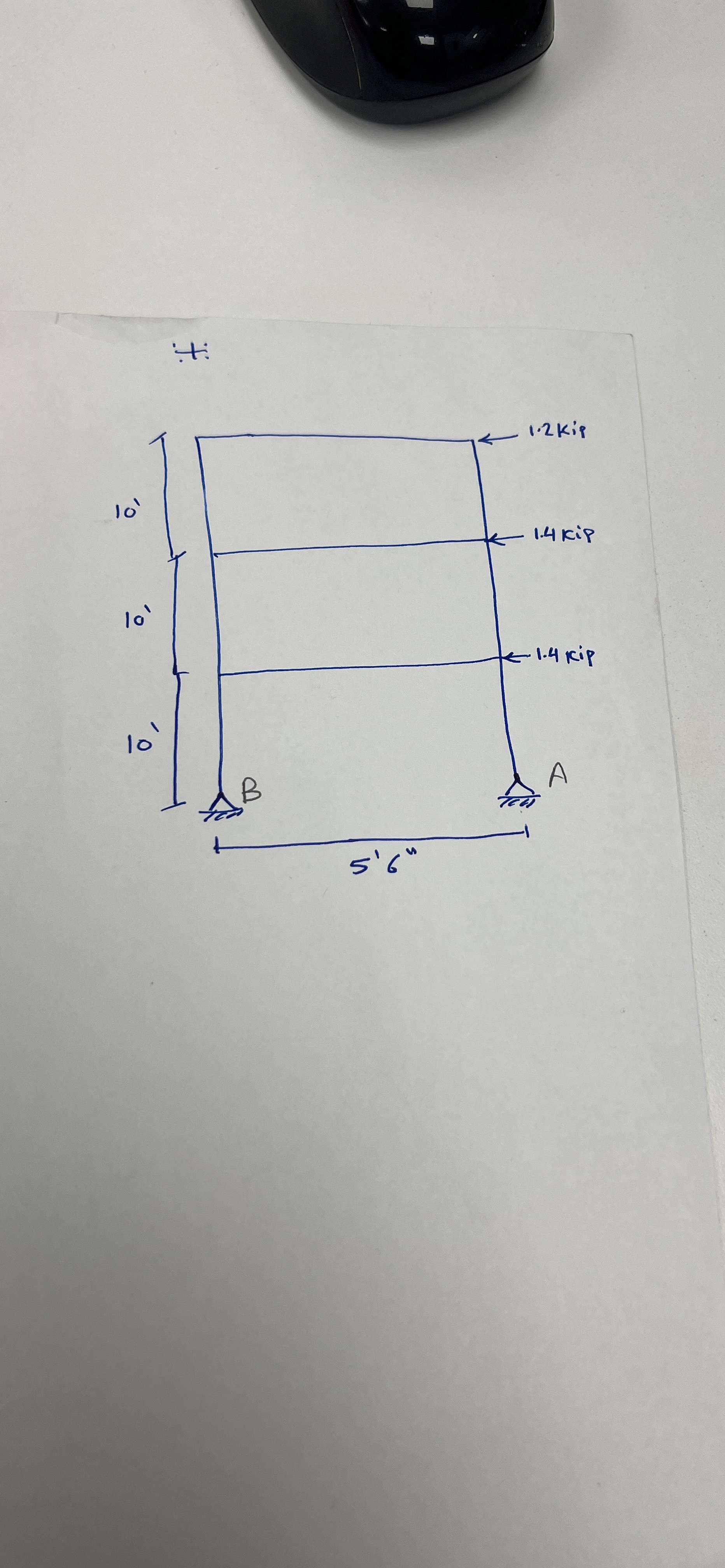 Calculation the strutural analysis 1