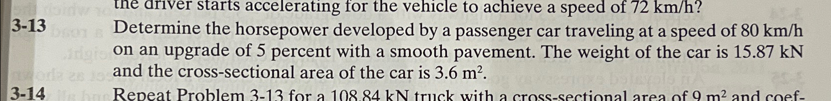 3 - 1 3 Determine the horsepower developed by a