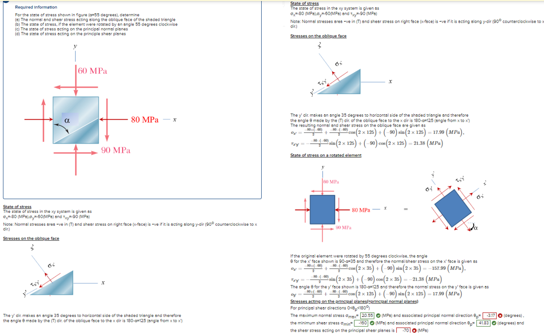If the original element were rotated by 5 5