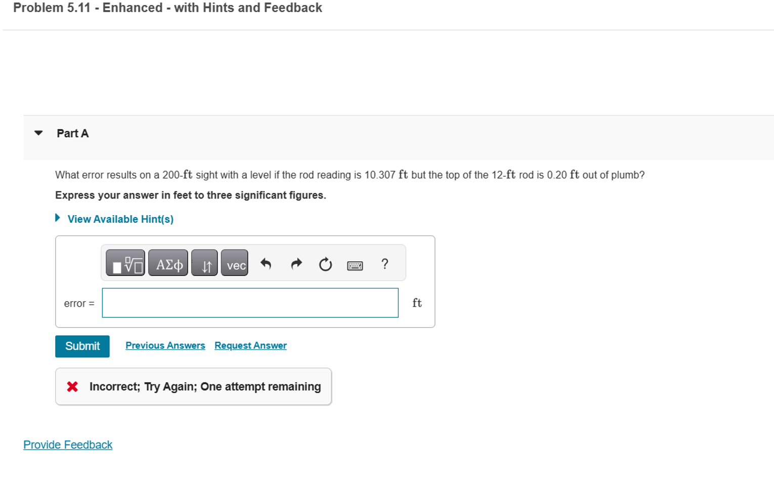 Problem 5 . 1 1 - Enhanced - with Hints and