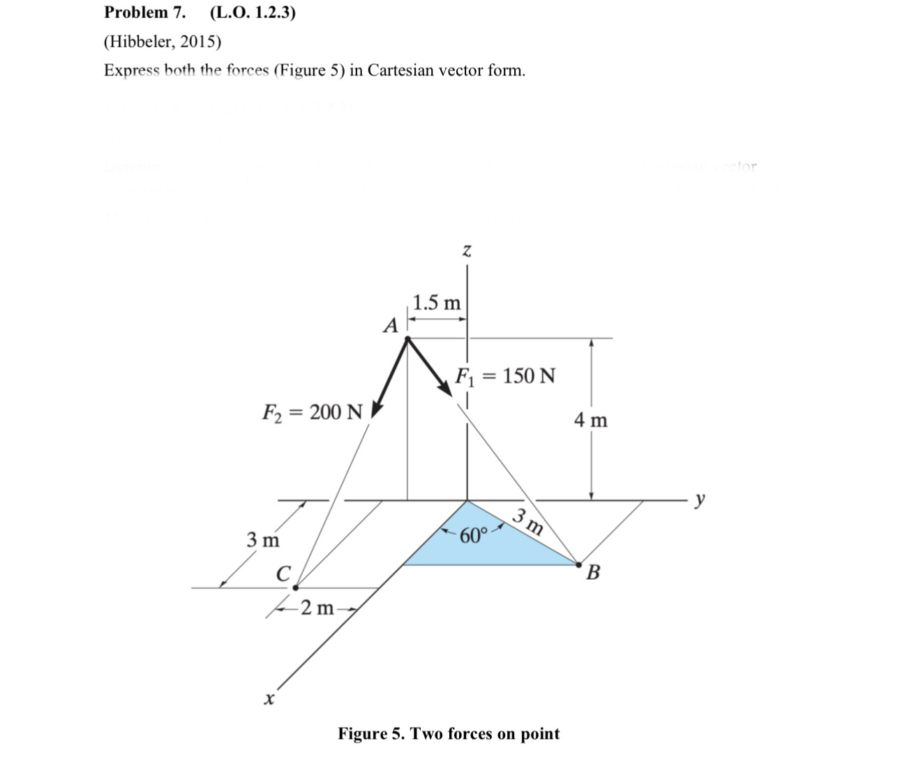 Problem 7 . ( L . O . 1 . 2 . 3 ) ( Hibbeler , 2