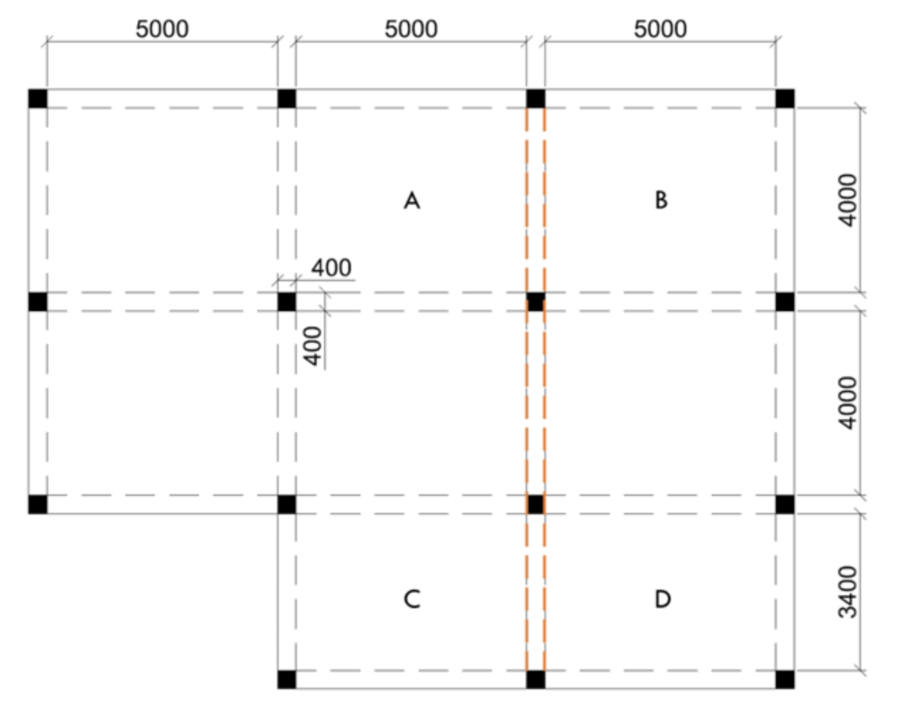 Consider a rectangular slab system for an office