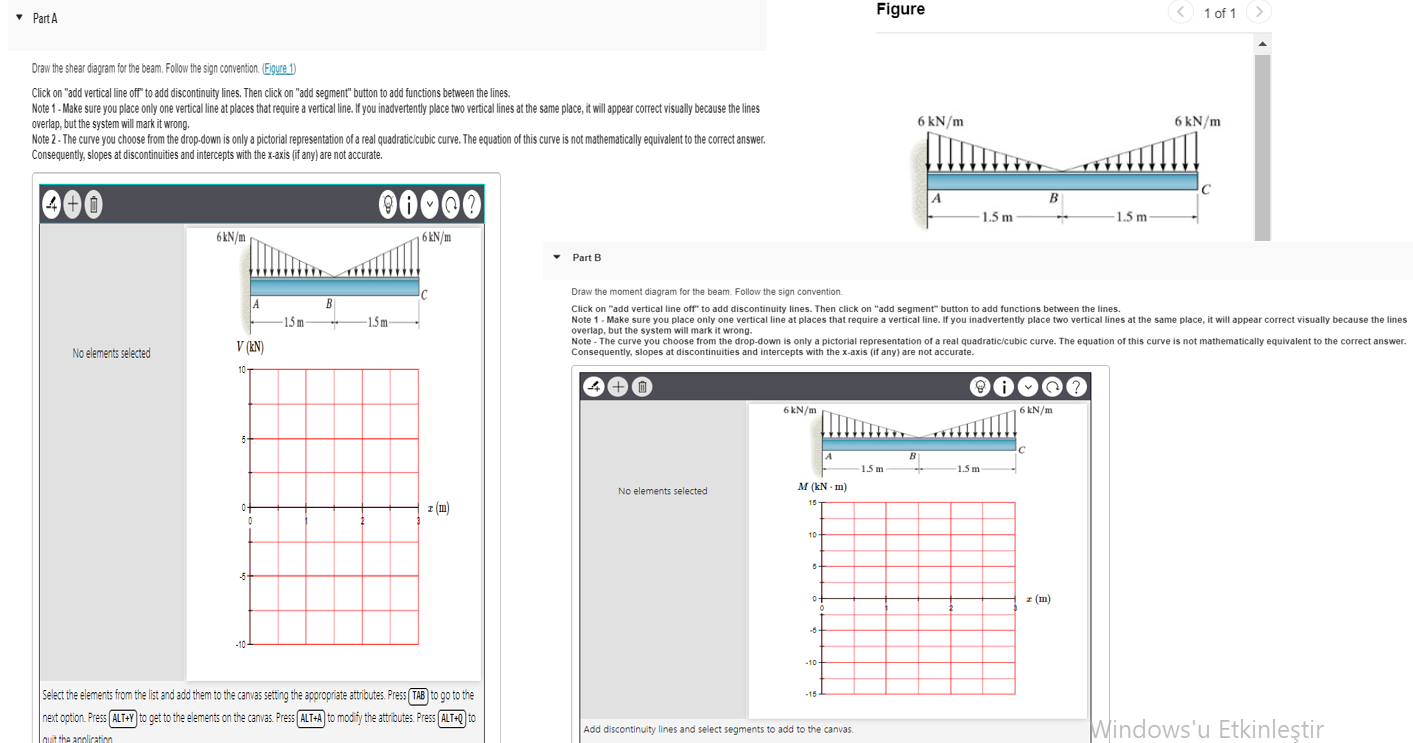 Draw the shear diagram for the beam. Follow the