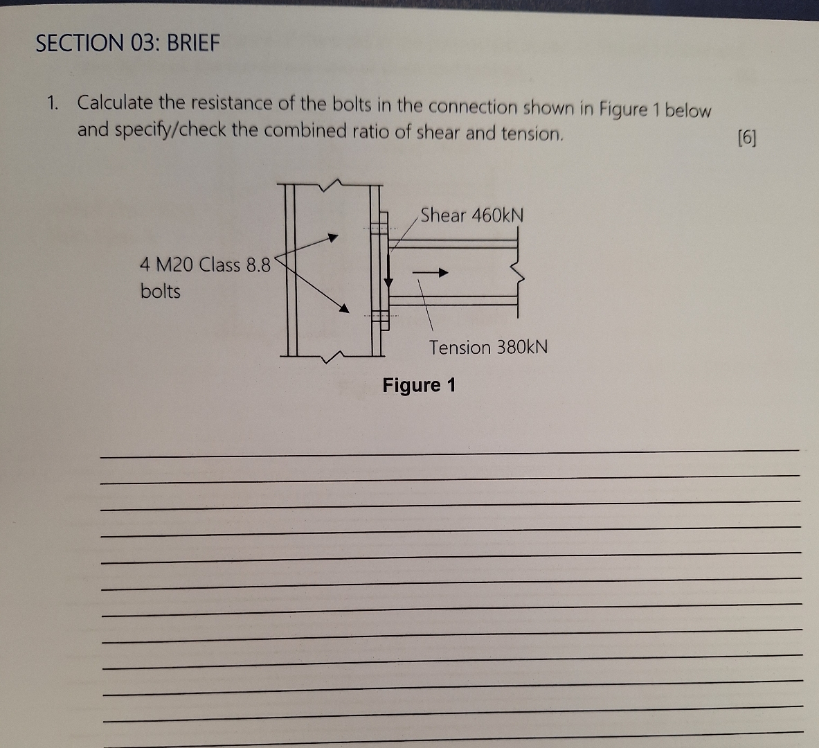 SECTION 0 3 : BRIEF Calculate the resistance of