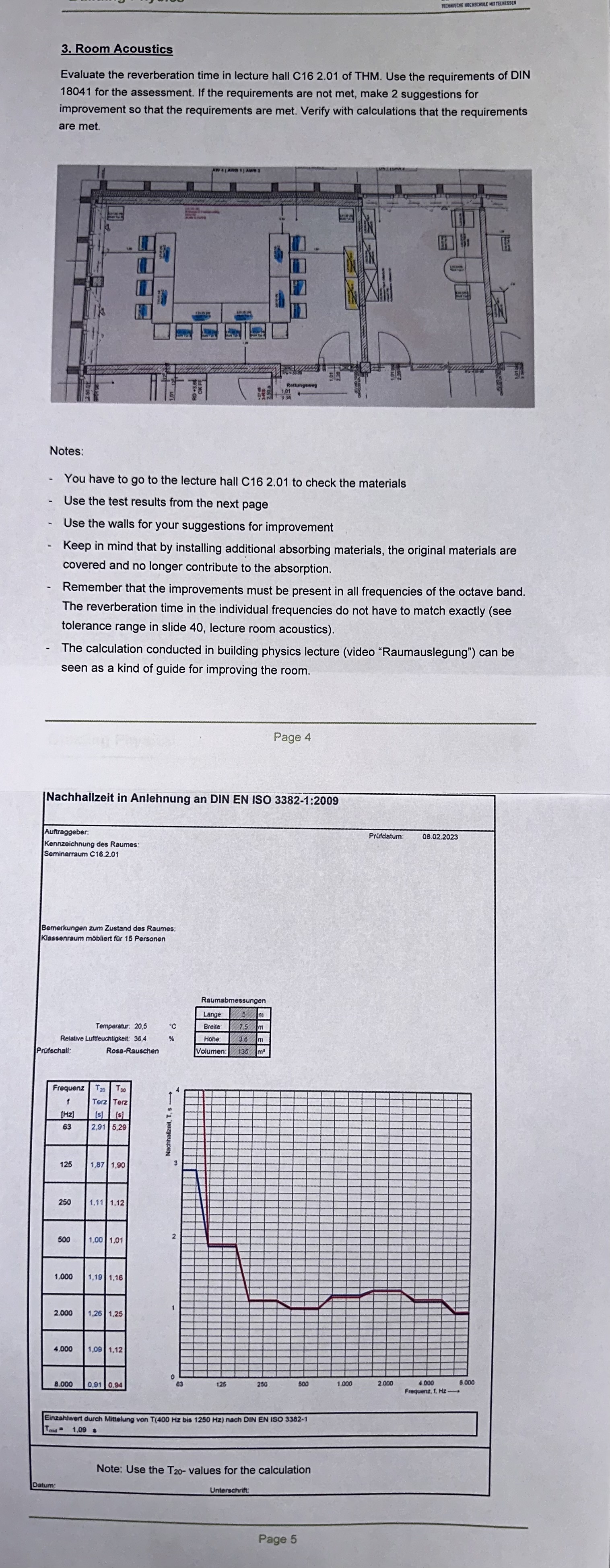 Building Physics Room Acoustics