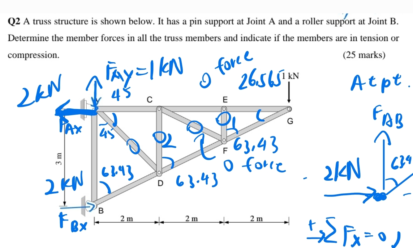 B D = - 2 s i n 6 3 4 4 4 B D = - 2 . 2 3 6 ( c )
