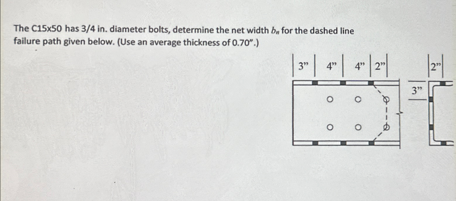 The C 1 5 5 0 has 3 4 in . diameter bolts,
