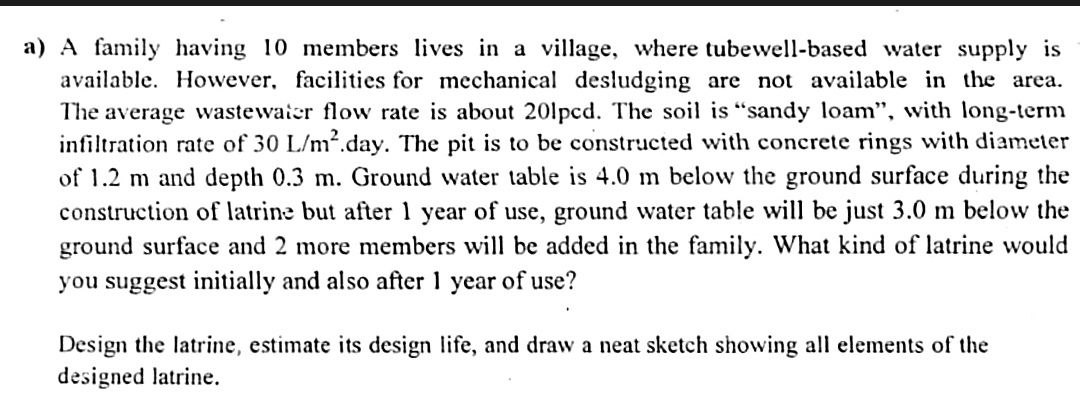 a ) A family having 1 0 members lives in a