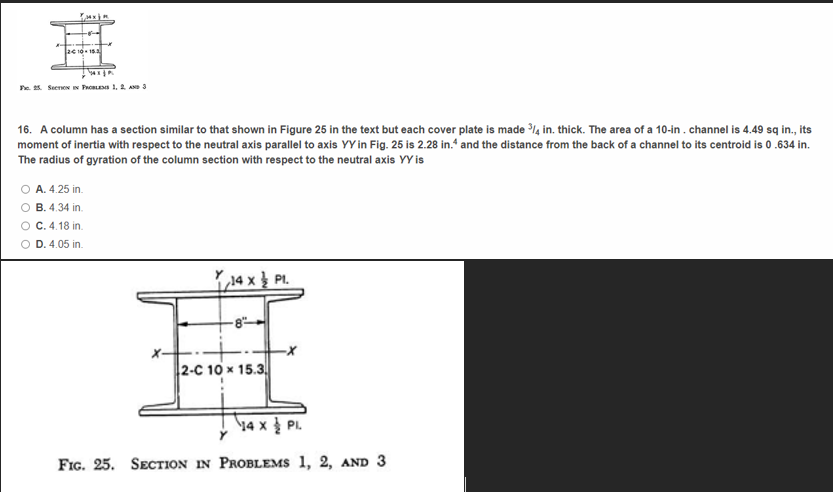 Fig. 2 5 . Section in Problems 1 , 2 , and 3