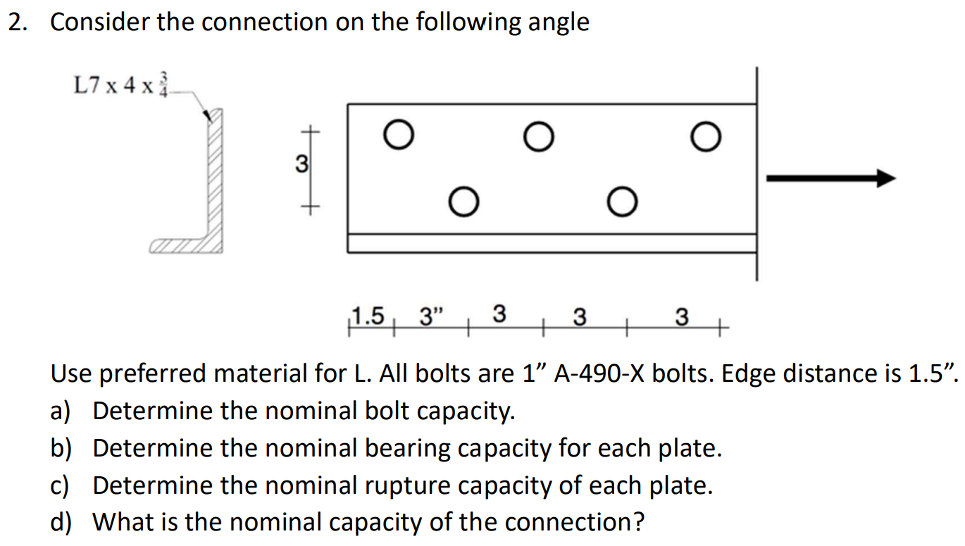 Consider the connection on the following angle