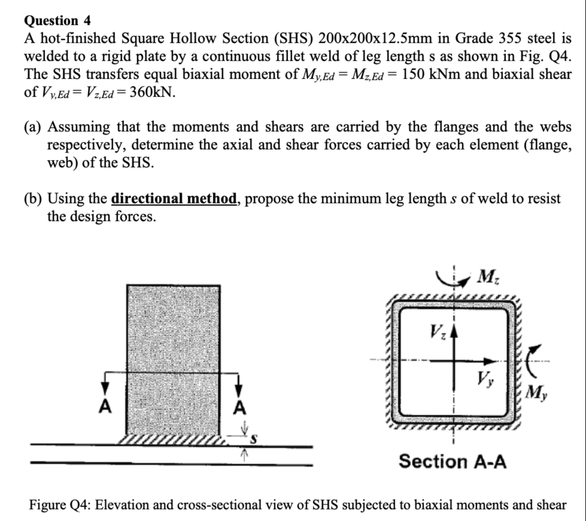 Question 4 ( I need full working solutions