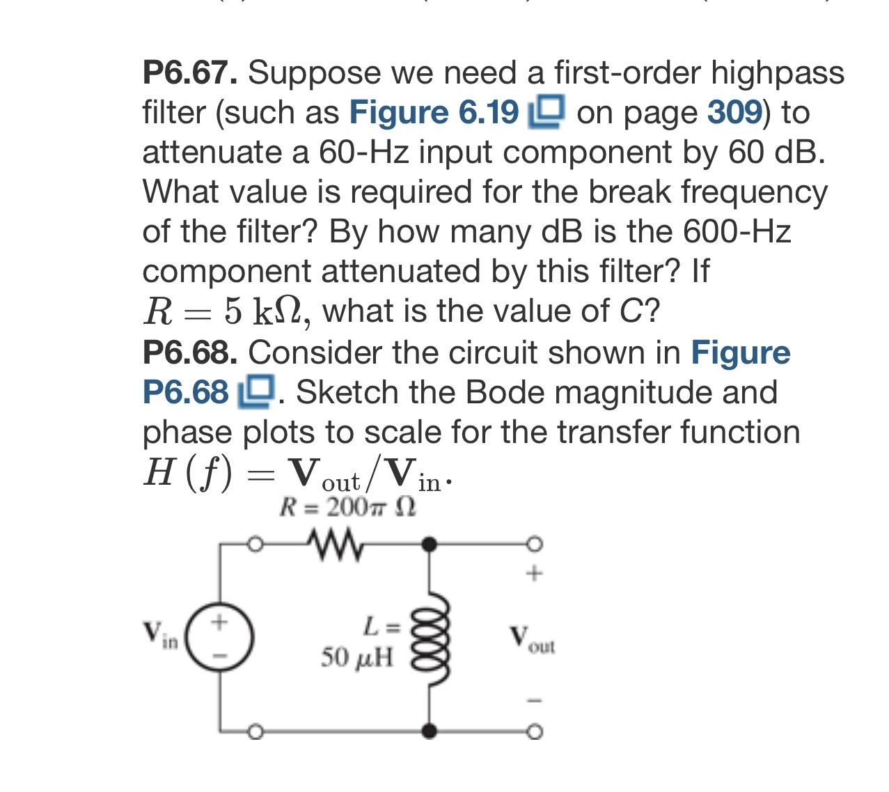 P 6 . 6 7 . Suppose we need a first - order