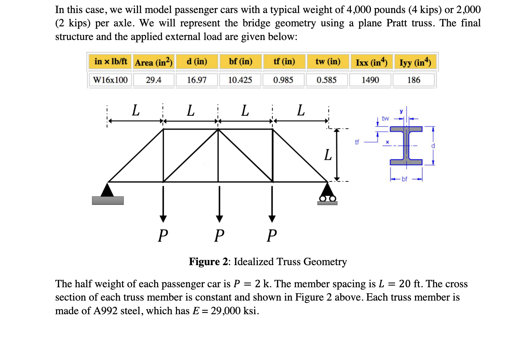 In this case, we will model passenger cars with a