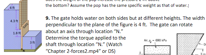 the bottom? Assume the pop has the same specific