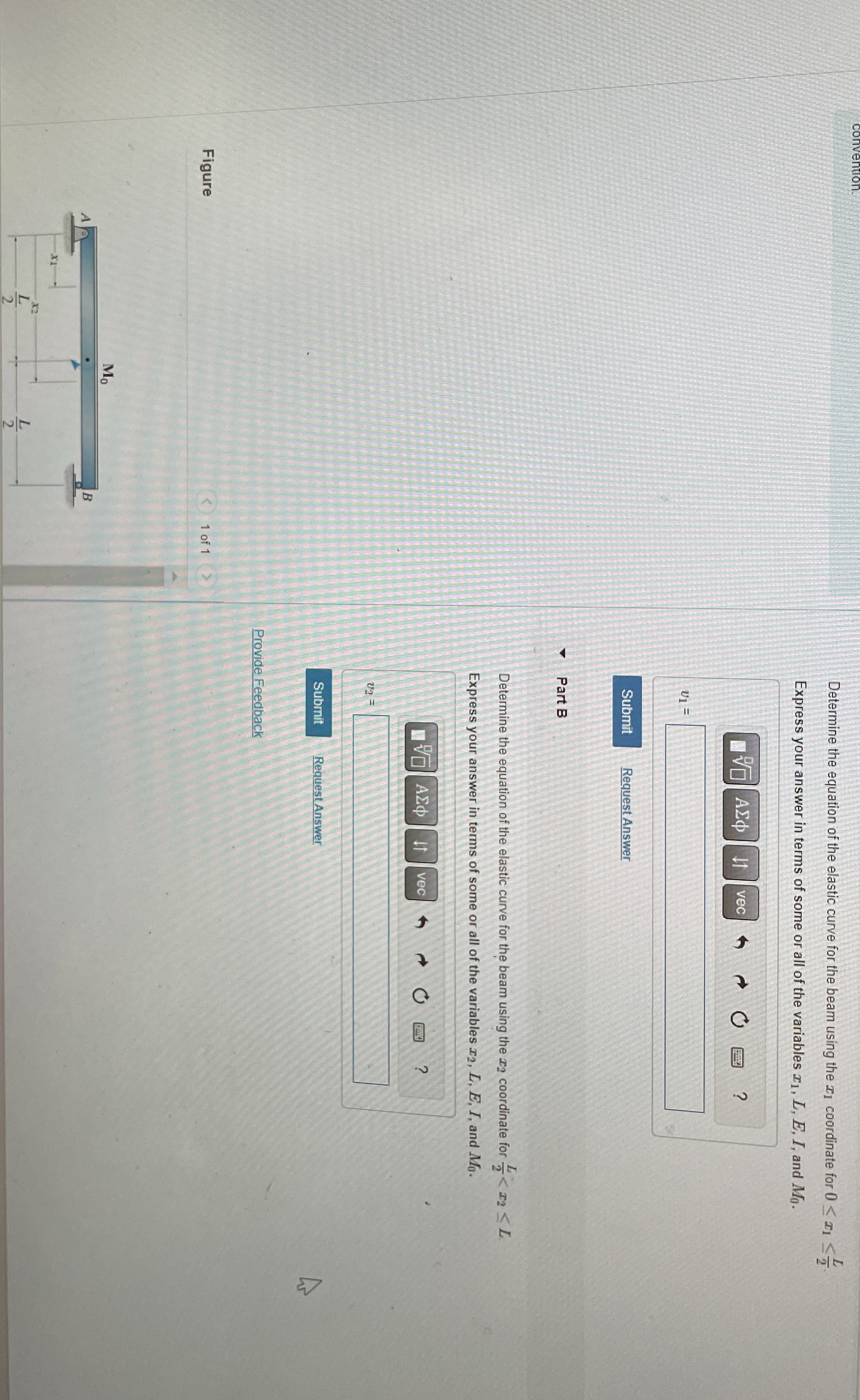 convention. Determine the equation of the elastic