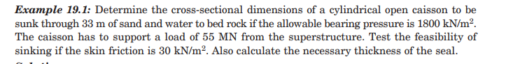 Example 1 9 . 1 : Determine the cross - sectional