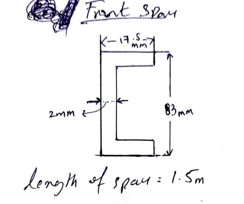 assuming rectangular rection, find the shear flow