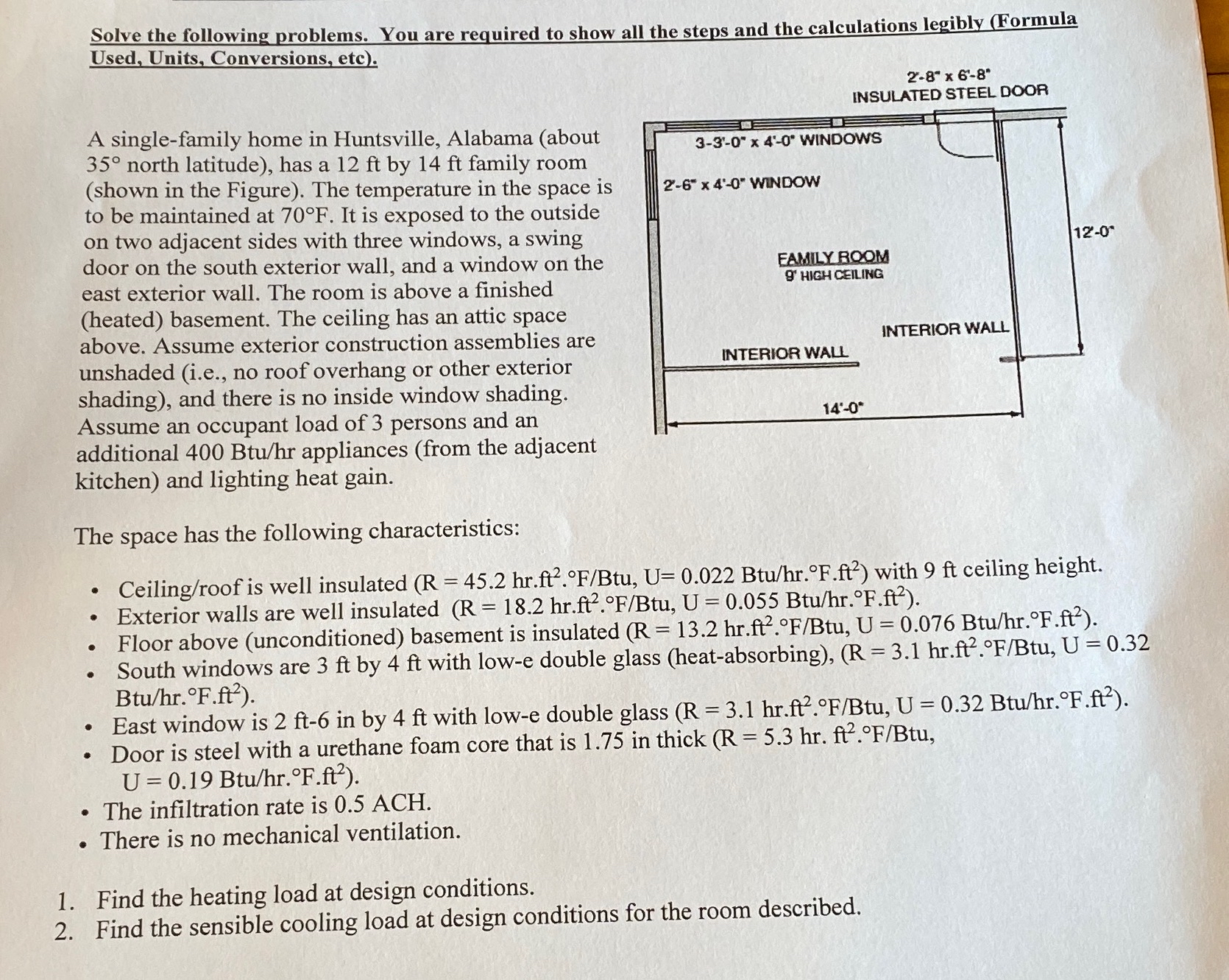 Solve the following problems. You are required to