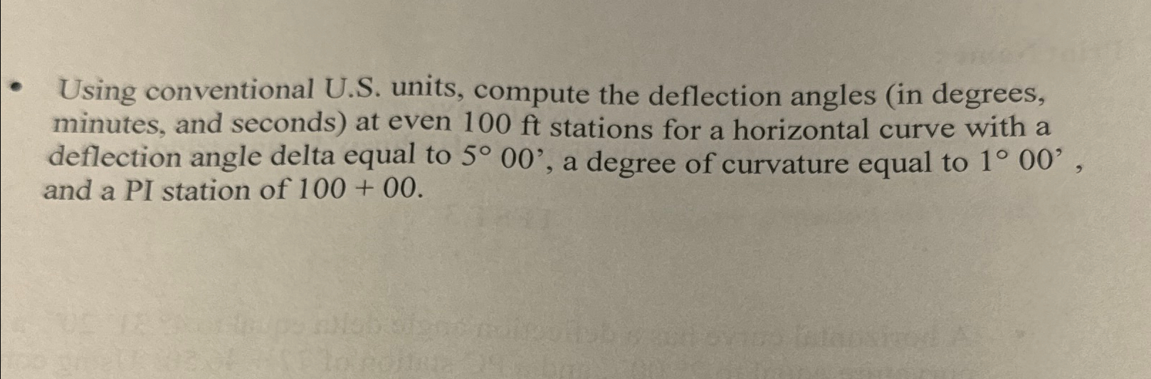 Using conventional U . S . units, compute the