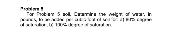Determine the weight of water, in pounds, to be