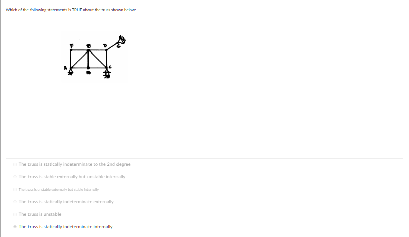 Which of the following statements is TRUE about