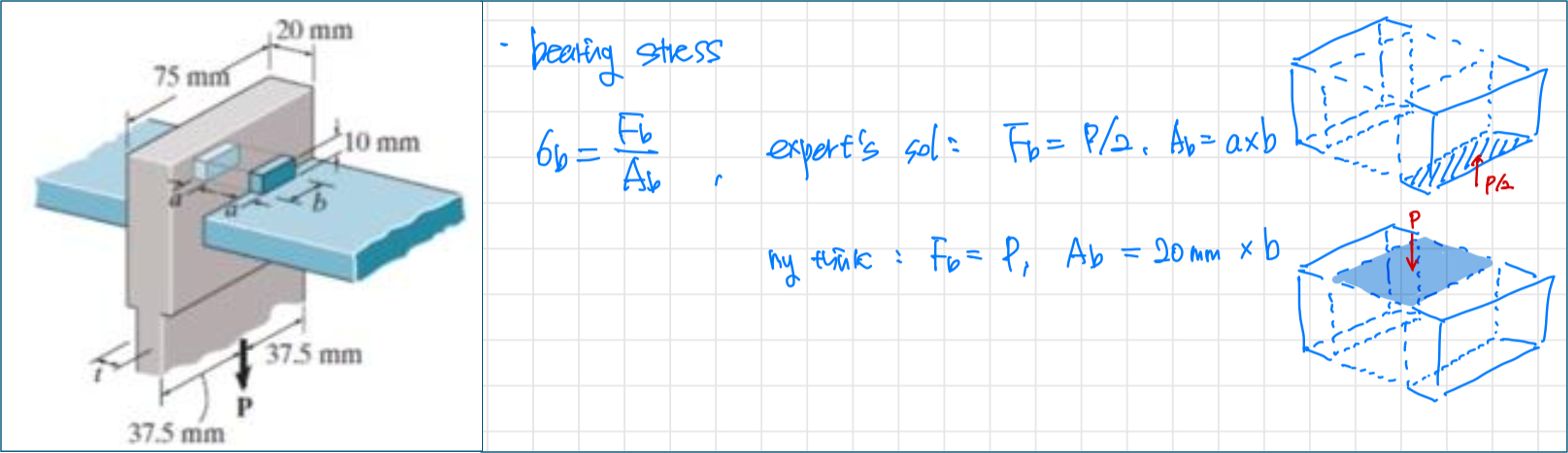 My question was : [ Given the maximum shear